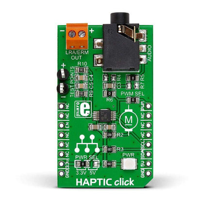 Mikroelektronika d.o.o. MIKROE-2025 Haptic Click Board - The Debug Store UK