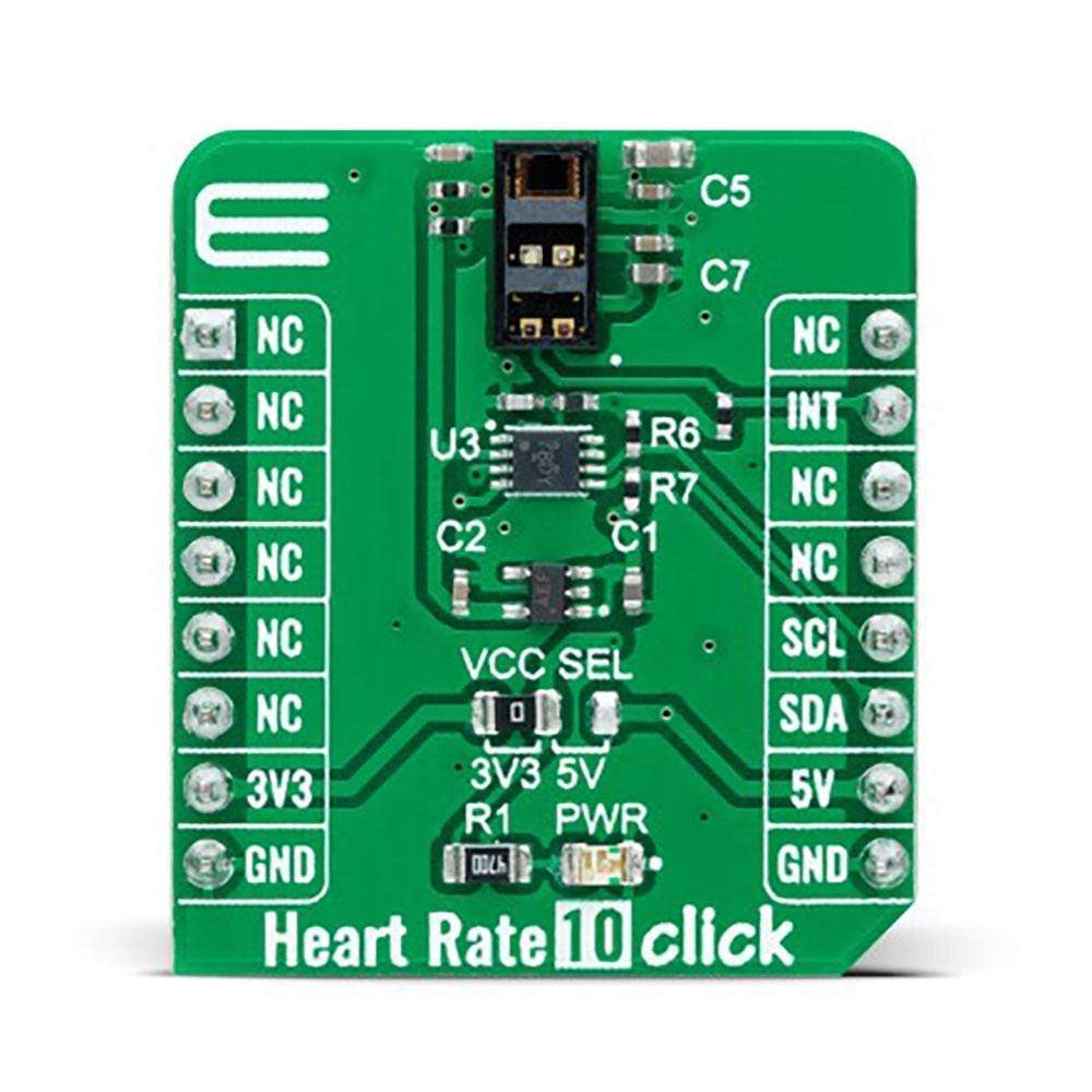 Mikroelektronika d.o.o. MIKROE-4724 Heart Rate 10 Click Board - The Debug Store UK