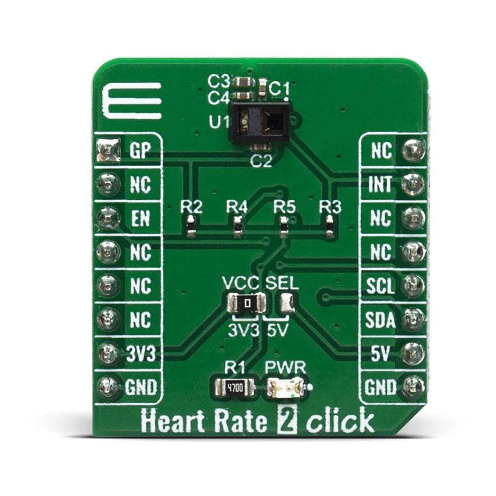 Mikroelektronika d.o.o. MIKROE-4037 Heart Rate 2 Click Board - The Debug Store UK