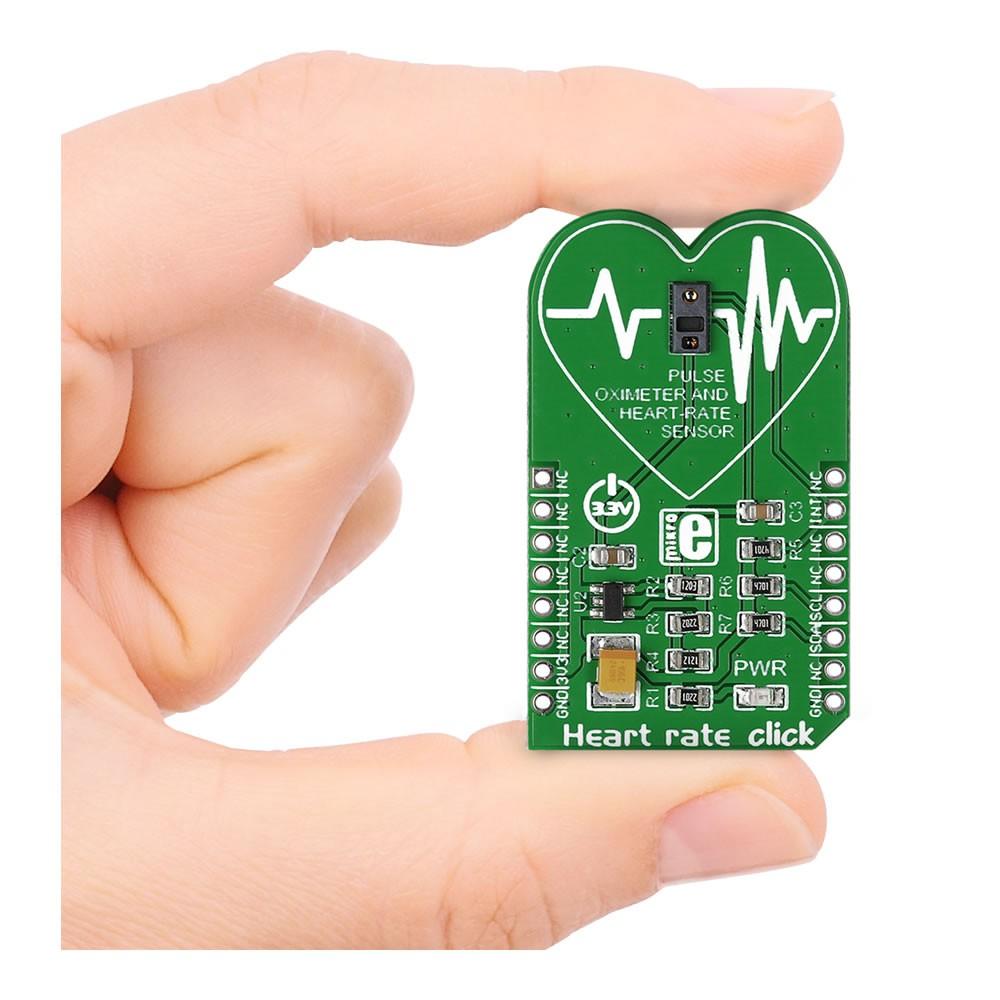 Mikroelektronika d.o.o. MIKROE-2036 Heart Rate 3 Click Board - The Debug Store UK