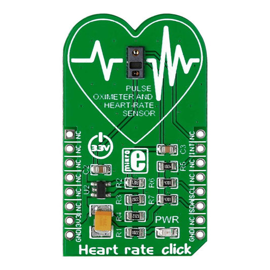 Mikroelektronika d.o.o. MIKROE-2036 Heart Rate 3 Click Board - The Debug Store UK