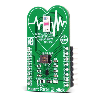 Mikroelektronika d.o.o. MIKROE-3012 Heart Rate 5 Click Board - The Debug Store UK