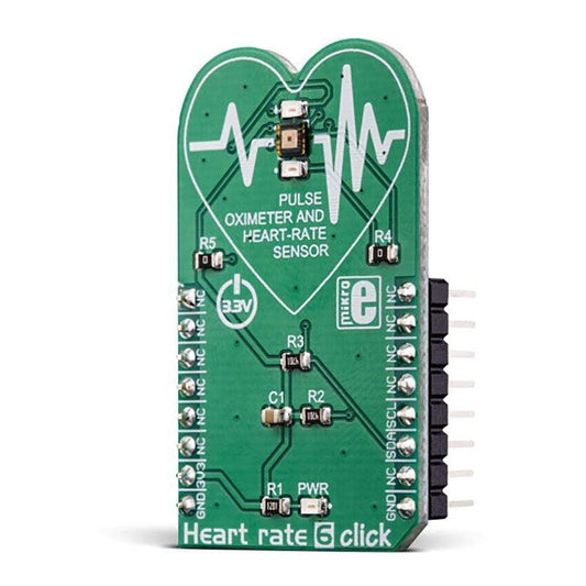 Mikroelektronika d.o.o. MIKROE-3215 Heart Rate 6 Click Board - The Debug Store UK