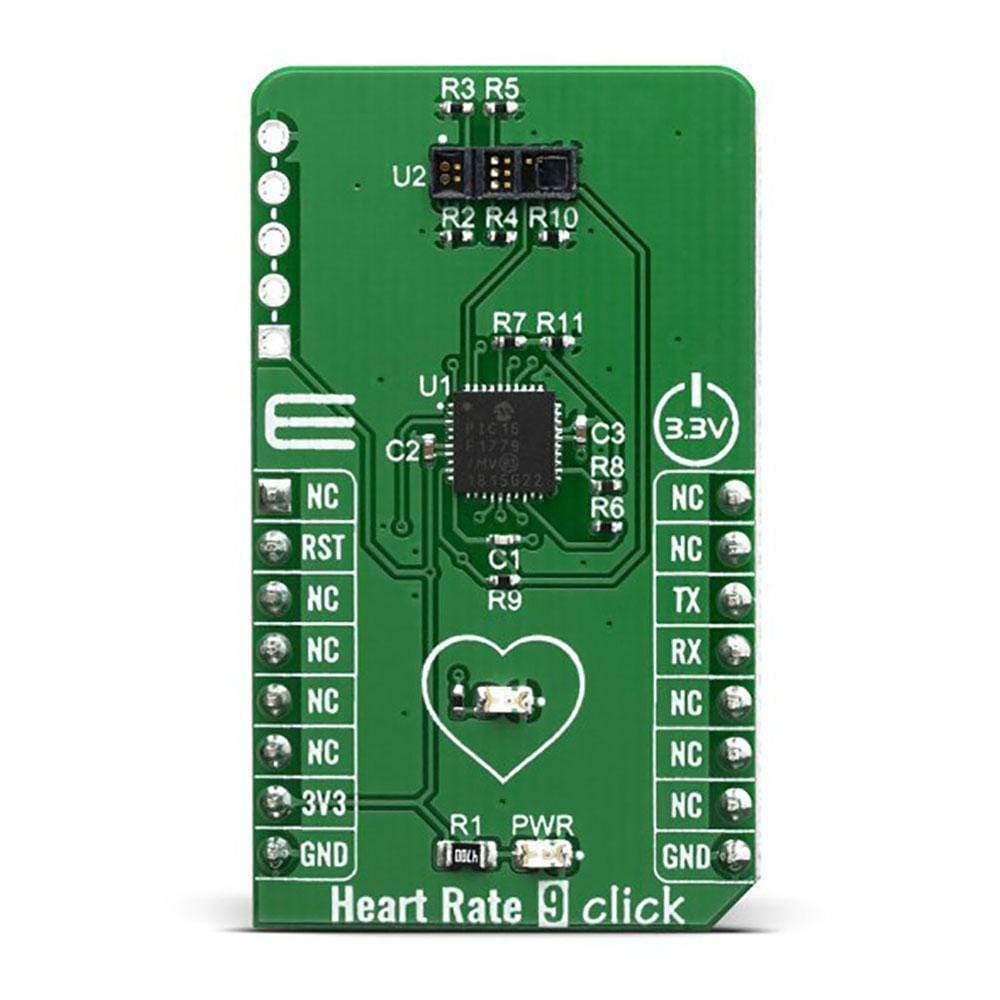 Mikroelektronika d.o.o. MIKROE-3822 Heart Rate 9 Click Board - The Debug Store UK