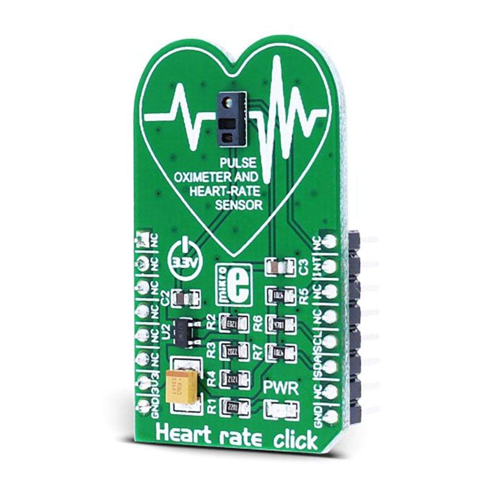 Mikroelektronika d.o.o. MIKROE-2000 Heart Rate Click Board - The Debug Store UK
