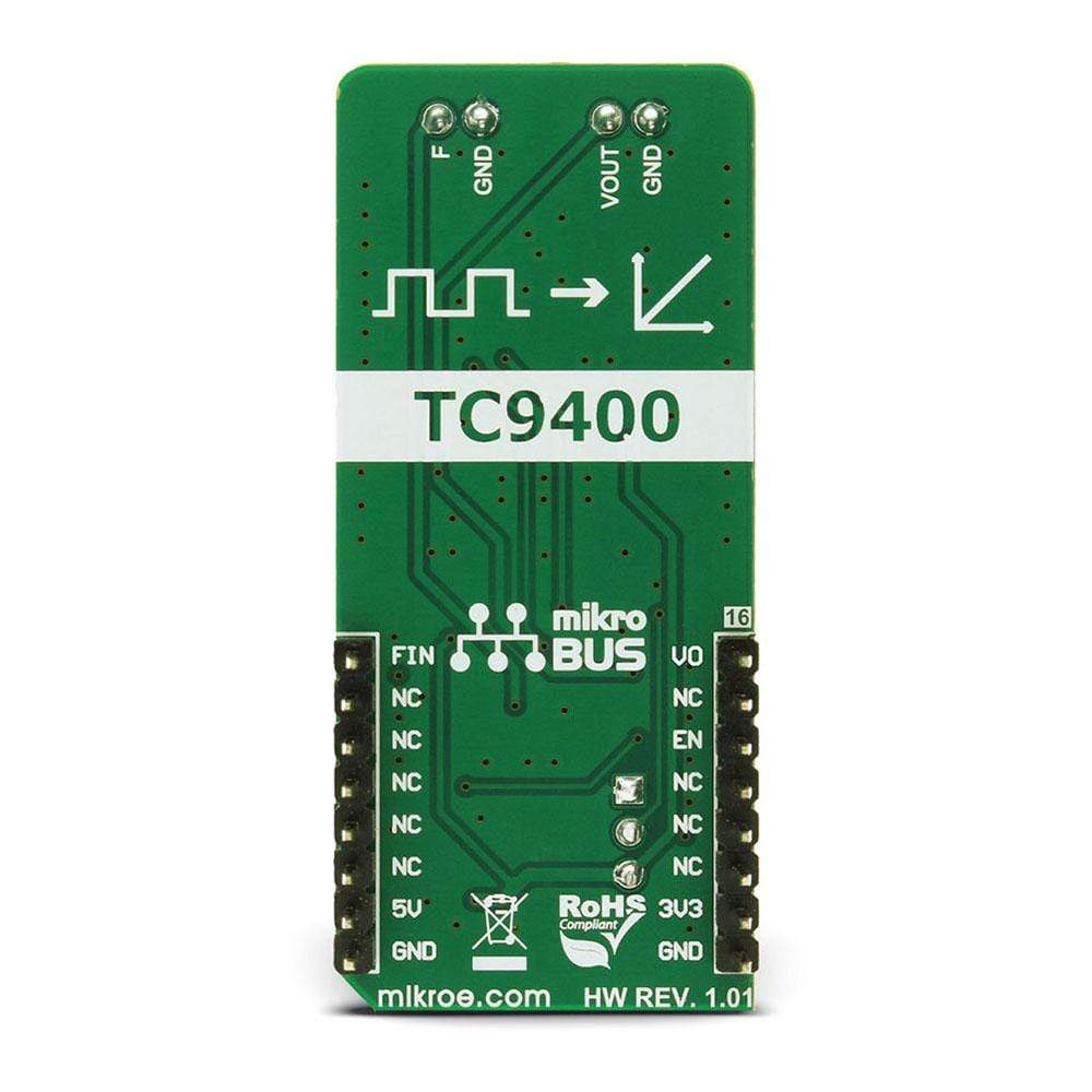 Mikroelektronika d.o.o. MIKROE-2890 Hz To V Click Board - The Debug Store UK