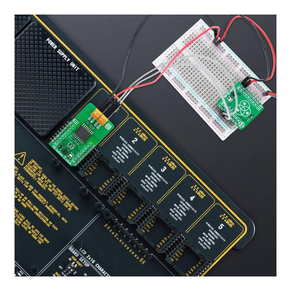 Mikroelektronika d.o.o. MIKROE-5603 I2C Isolator 6 Click Board - The Debug Store UK