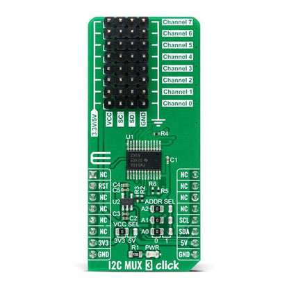 Mikroelektronika d.o.o. MIKROE-4262 I2C MUX 3 Click Board - The Debug Store UK