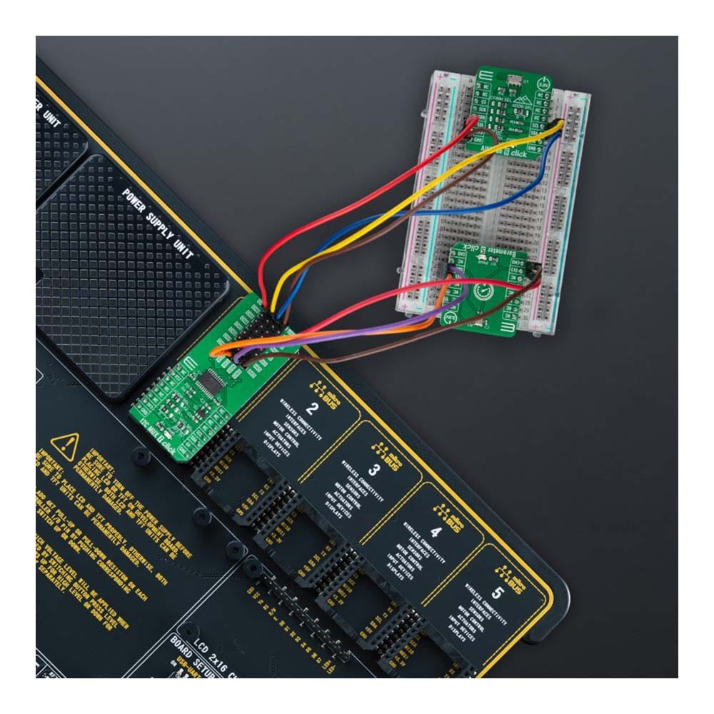 Mikroelektronika d.o.o. MIKROE-5069 I2C MUX 7 Click Board - The Debug Store UK