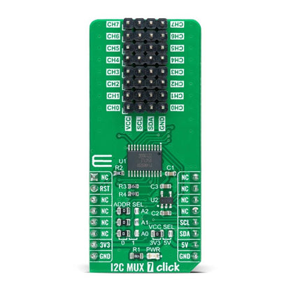 Mikroelektronika d.o.o. MIKROE-5069 I2C MUX 7 Click Board - The Debug Store UK