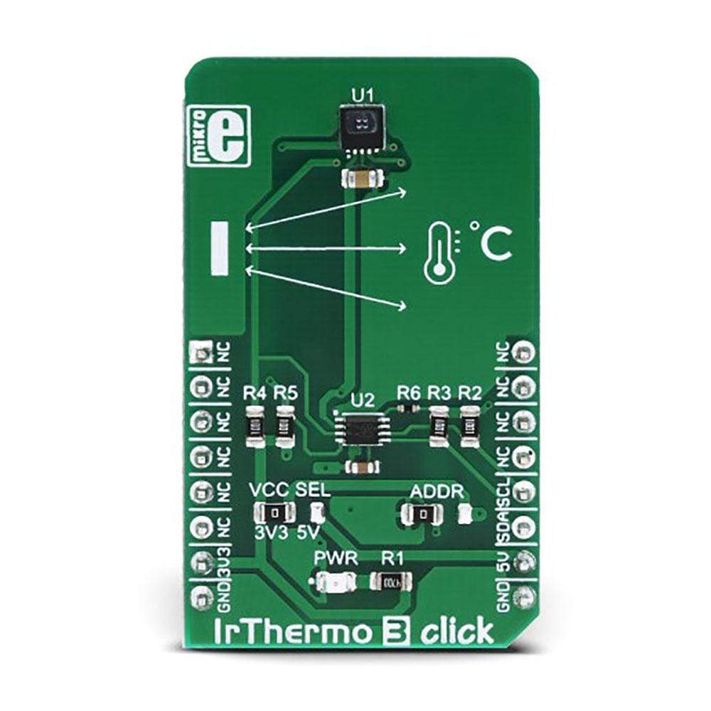 Mikroelektronika d.o.o. MIKROE-3121 IrThermo 3 Click Board - The Debug Store UK