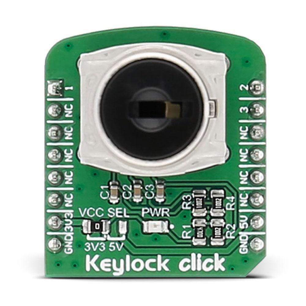 Mikroelektronika d.o.o. MIKROE-2564 Keylock Click Board - The Debug Store UK