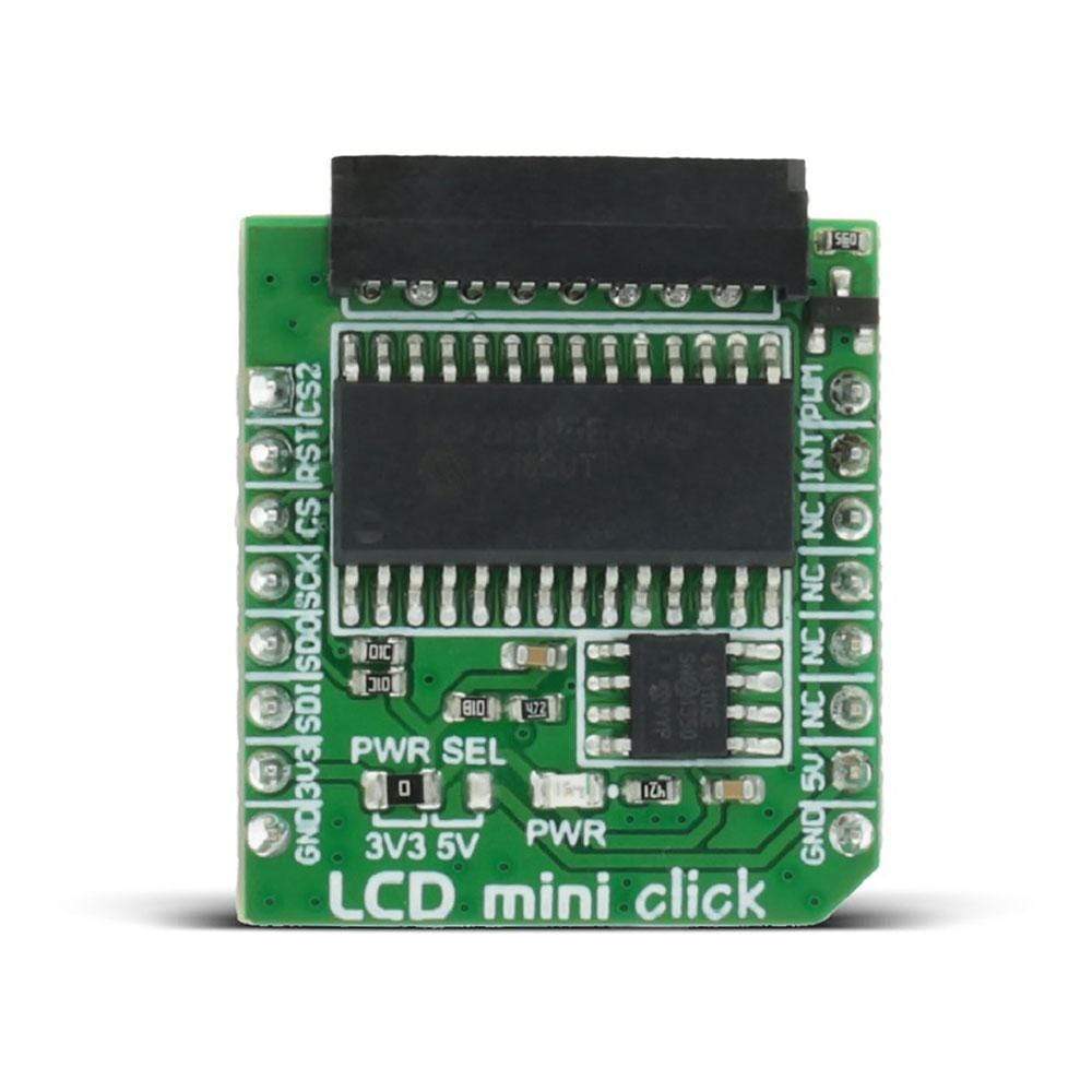 Mikroelektronika d.o.o. MIKROE-2453 LCD Mini Click Board - The Debug Store UK