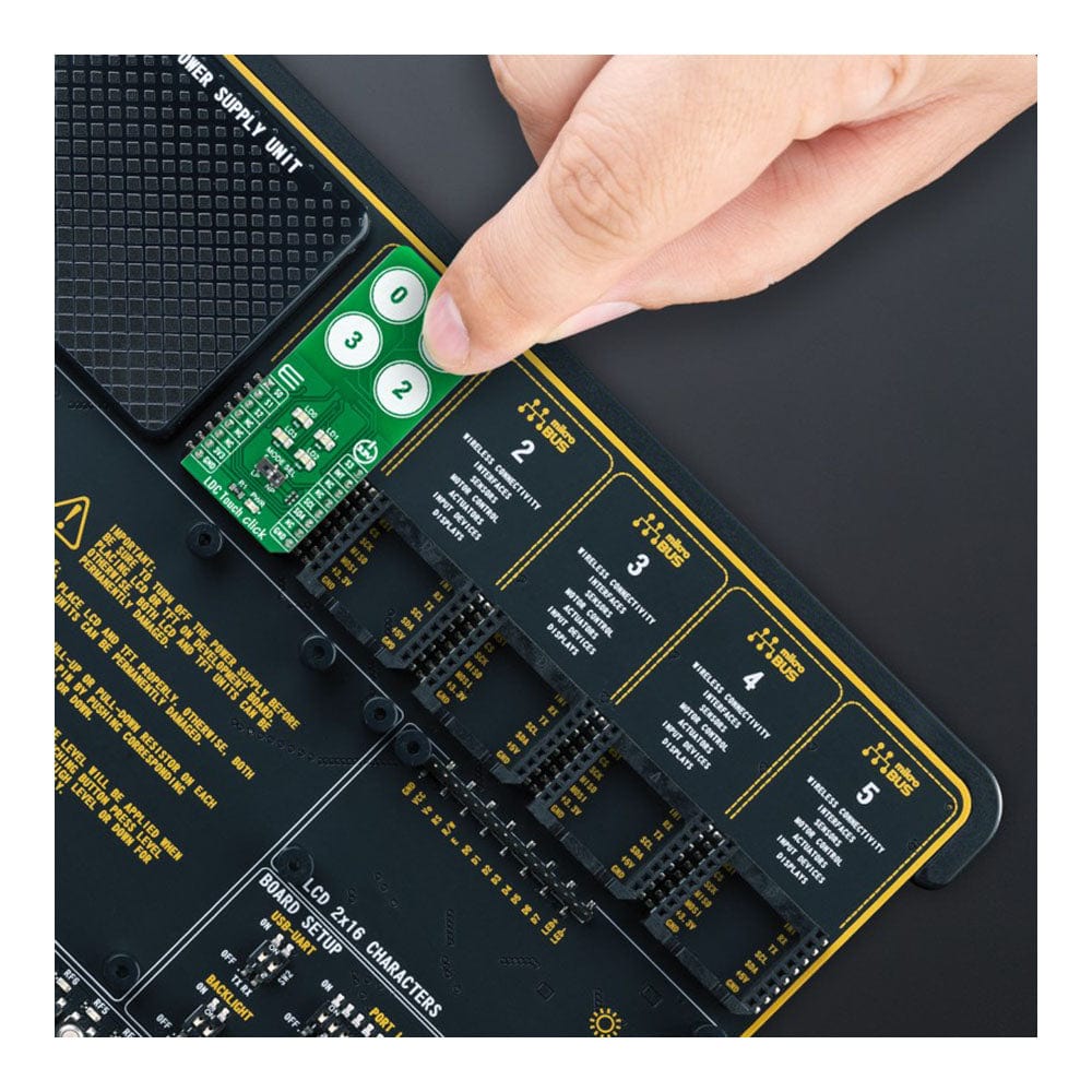 Mikroelektronika d.o.o. MIKROE-5204 LDC Touch Click Board - The Debug Store UK