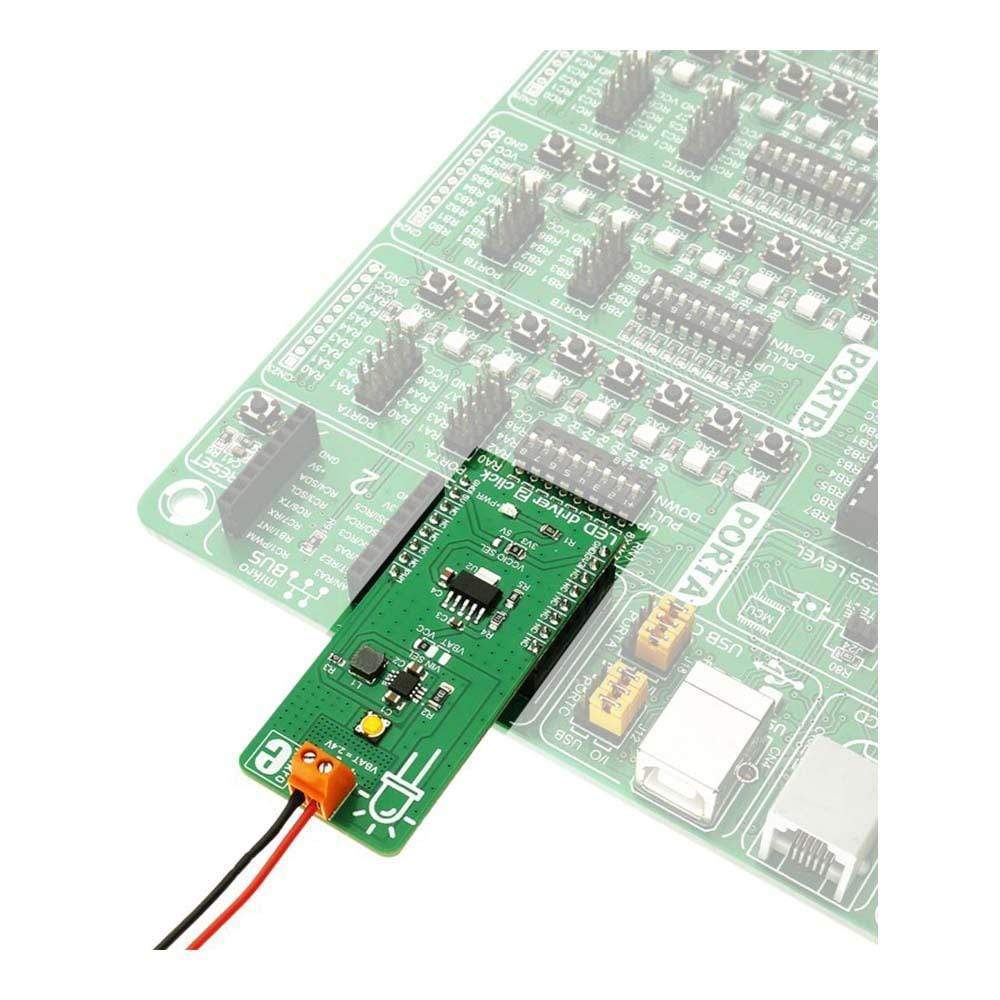 Mikroelektronika d.o.o. MIKROE-2807 LED Driver 2 Click Board - The Debug Store UK