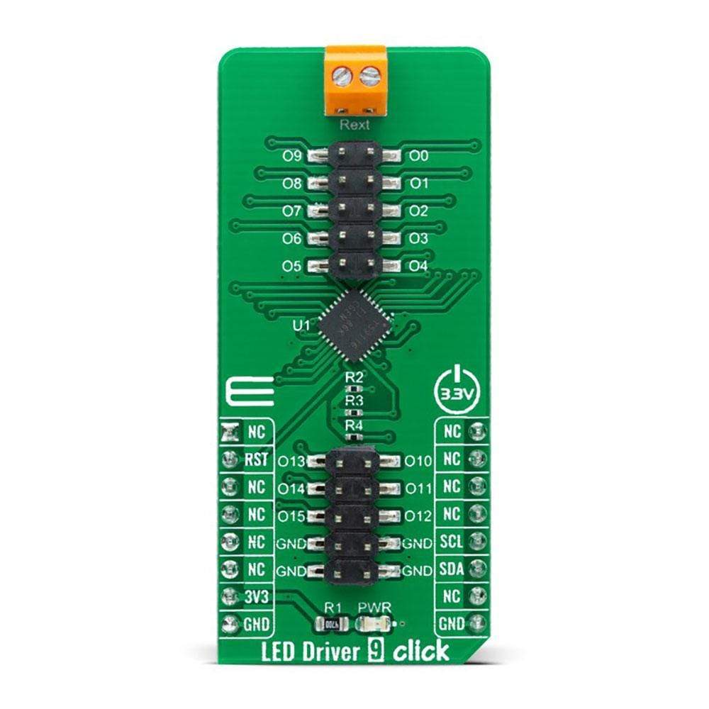 Mikroelektronika d.o.o. MIKROE-4595 LED Driver 9 Click Board - The Debug Store UK