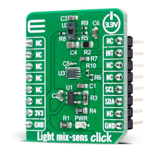 Mikroelektronika d.o.o. MIKROE-4148 Light Mix-Sens Click Board - The Debug Store UK