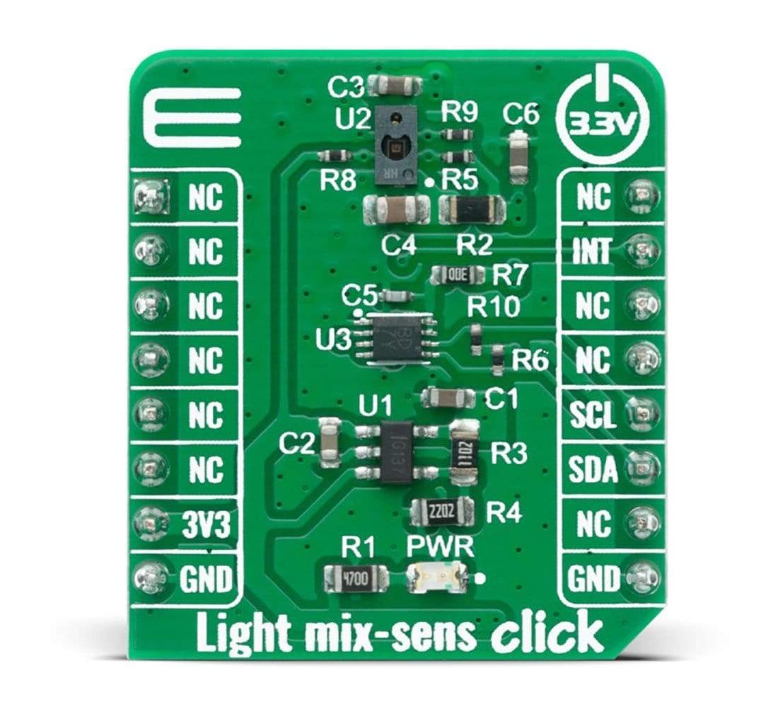 Mikroelektronika d.o.o. MIKROE-4148 Light Mix-Sens Click Board - The Debug Store UK