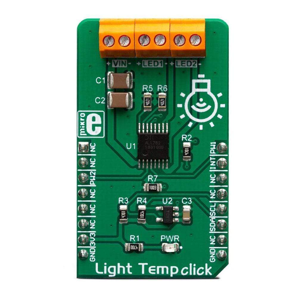 Mikroelektronika d.o.o. MIKROE-3399 Light Temp Click Board - The Debug Store UK