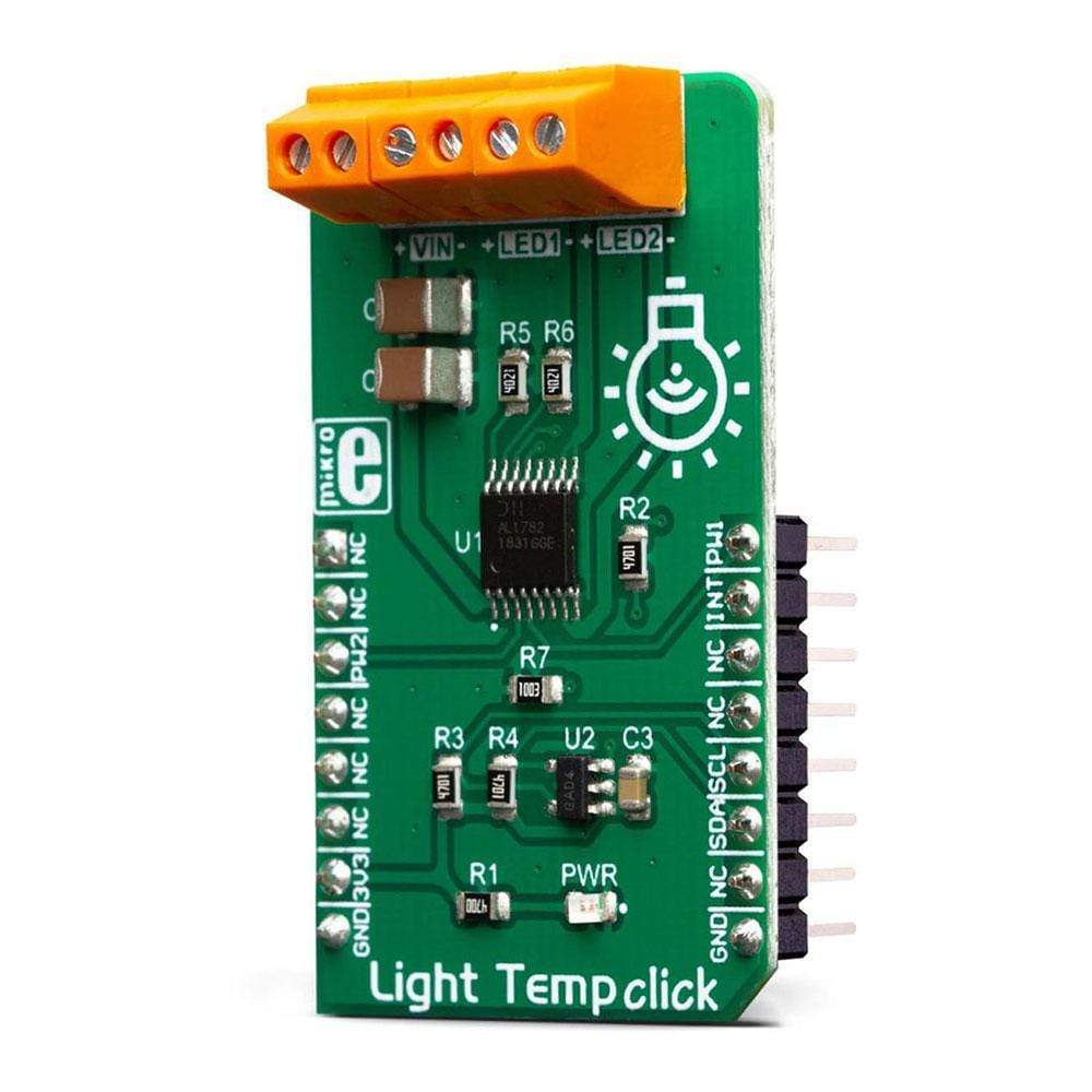 Mikroelektronika d.o.o. MIKROE-3399 Light Temp Click Board - The Debug Store UK