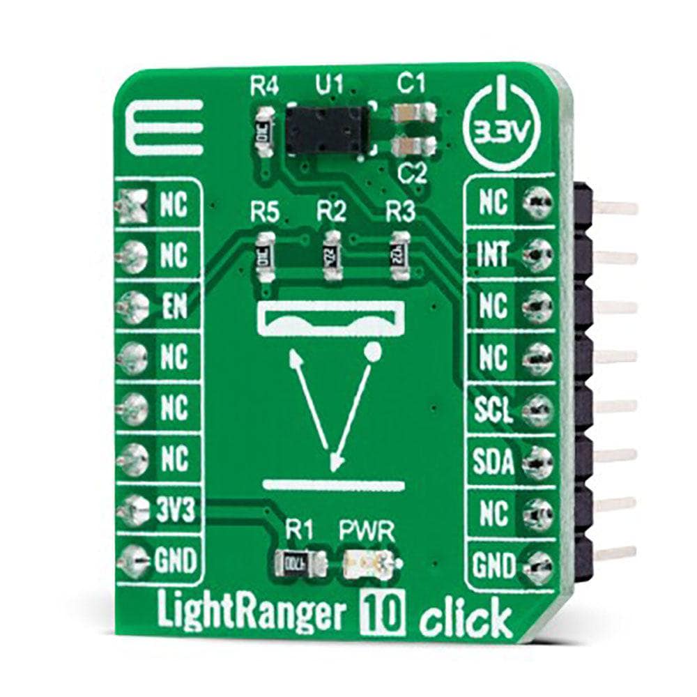 Mikroelektronika d.o.o. MIKROE-5206 LightRanger 10 Click Board - The Debug Store UK