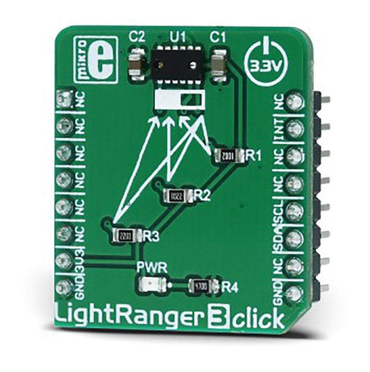 Mikroelektronika d.o.o. MIKROE-3103 LightRanger 3 Click Board - The Debug Store UK