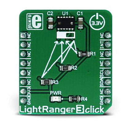 Mikroelektronika d.o.o. MIKROE-3103 LightRanger 3 Click Board - The Debug Store UK