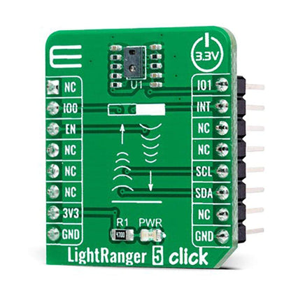 Mikroelektronika d.o.o. MIKROE-4592 LightRanger 5 Click Board - The Debug Store UK
