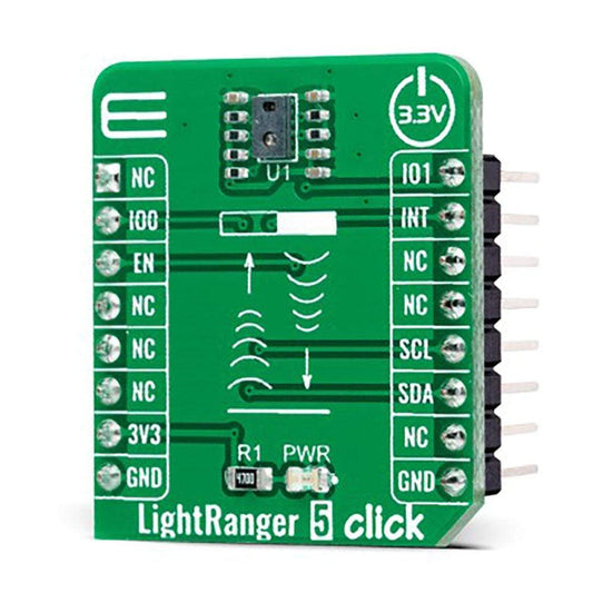 Mikroelektronika d.o.o. MIKROE-4592 LightRanger 5 Click Board - The Debug Store UK