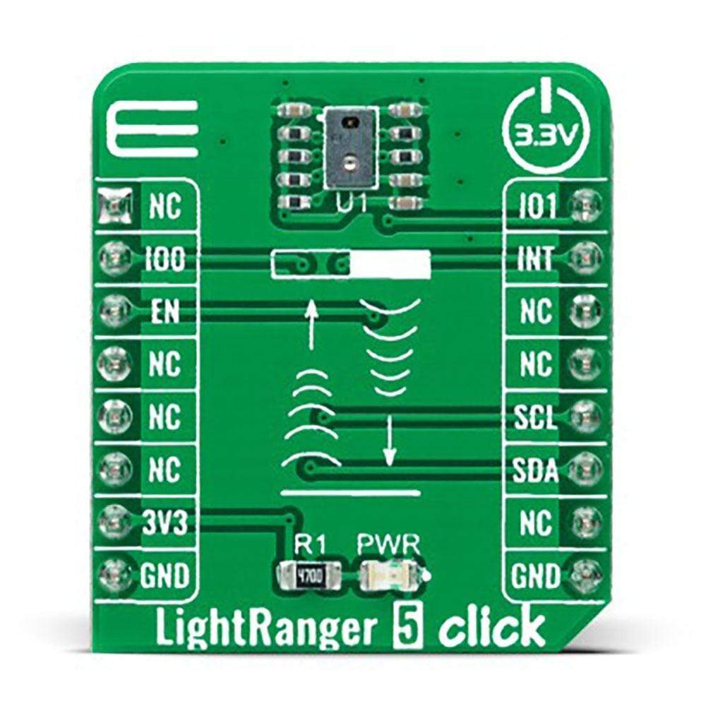 Mikroelektronika d.o.o. MIKROE-4592 LightRanger 5 Click Board - The Debug Store UK