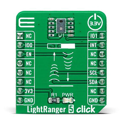 Mikroelektronika d.o.o. MIKROE-4592 LightRanger 5 Click Board - The Debug Store UK