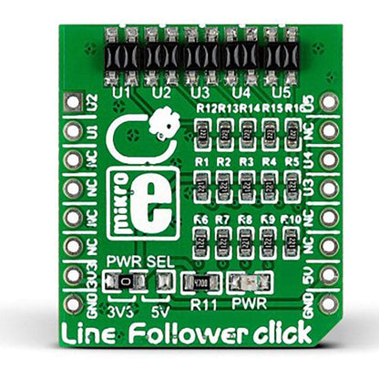 Mikroelektronika d.o.o. MIKROE-1999 Line Follower Click Board - The Debug Store UK