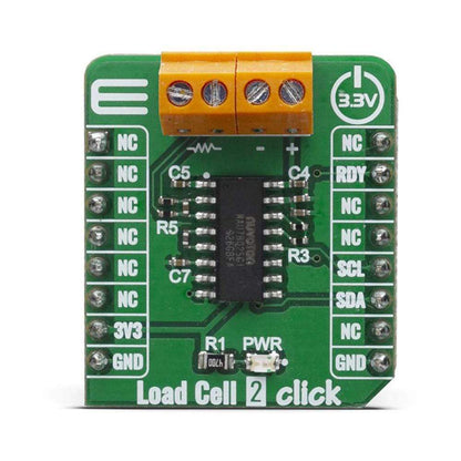 Mikroelektronika d.o.o. MIKROE-4047 Load Cell 2 Click Board - The Debug Store UK