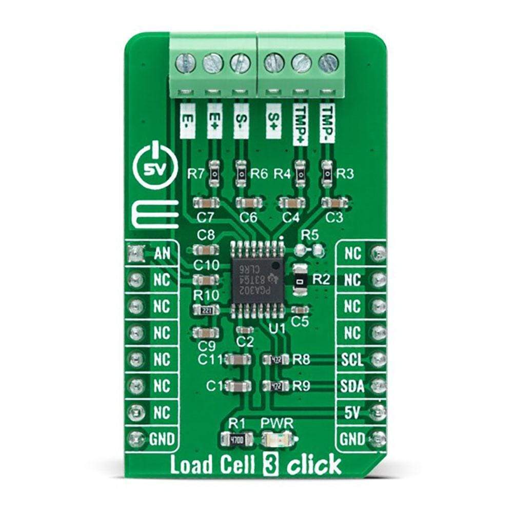 Mikroelektronika d.o.o. MIKROE-4658 Load Cell 3 Click Board - The Debug Store UK