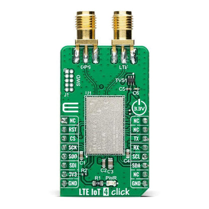 Mikroelektronika d.o.o. MIKROE-4477 LTE IoT 4 Click Board - The Debug Store UK