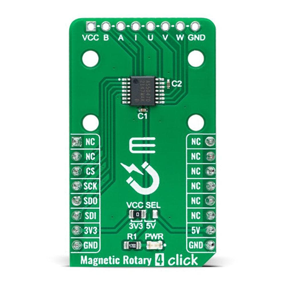 Mikroelektronika d.o.o. MIKROE-5223 Magnetic Rotary 4 Click Board - The Debug Store UK