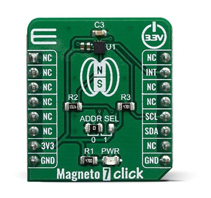 Mikroelektronika d.o.o. MIKROE-3657 Magneto 7 Click Board - The Debug Store UK