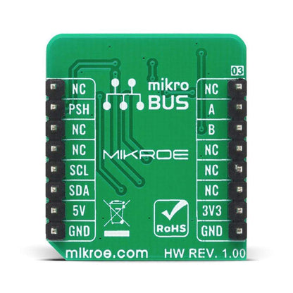 Mikroelektronika d.o.o. MIKROE-4204 Magneto 8 Click Board - The Debug Store UK