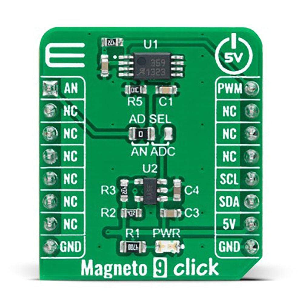 Mikroelektronika d.o.o. MIKROE-4778 Magneto 9 Click Board - The Debug Store UK