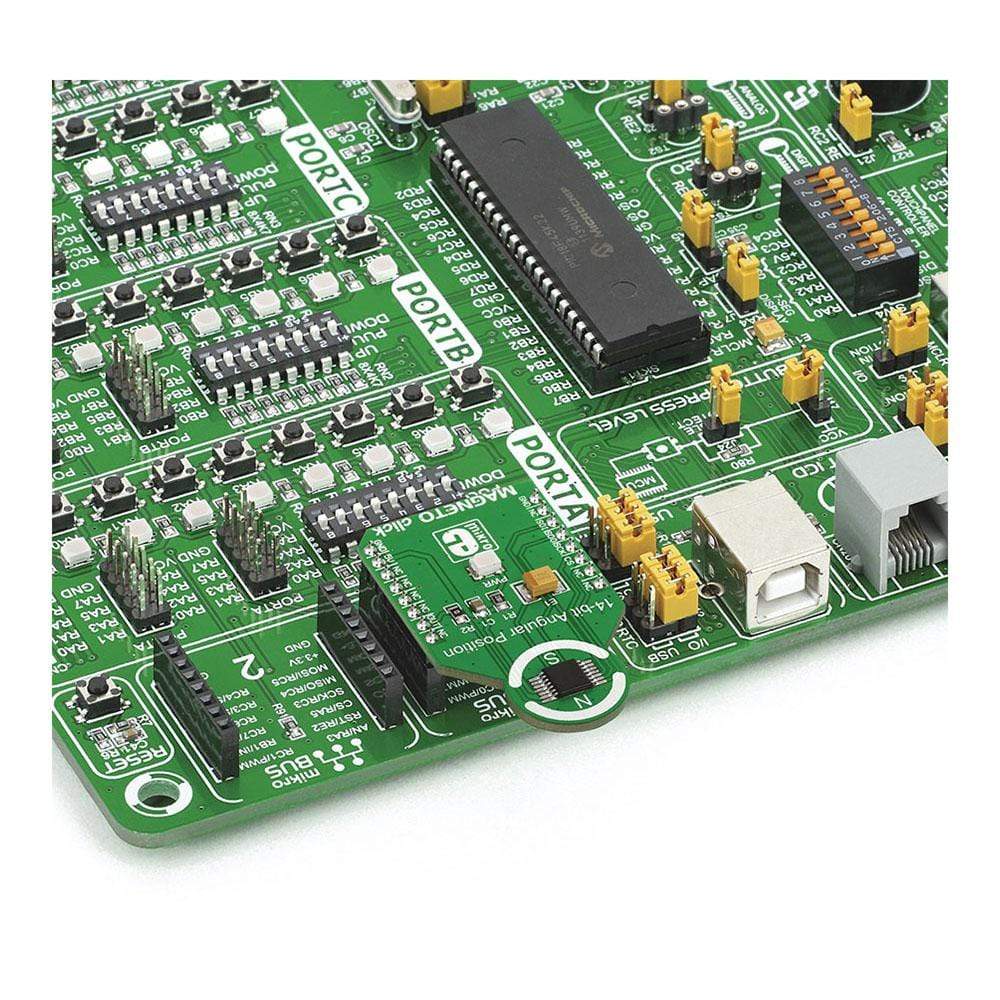 Mikroelektronika d.o.o. MIKROE-1886 Magneto Click Board - The Debug Store UK