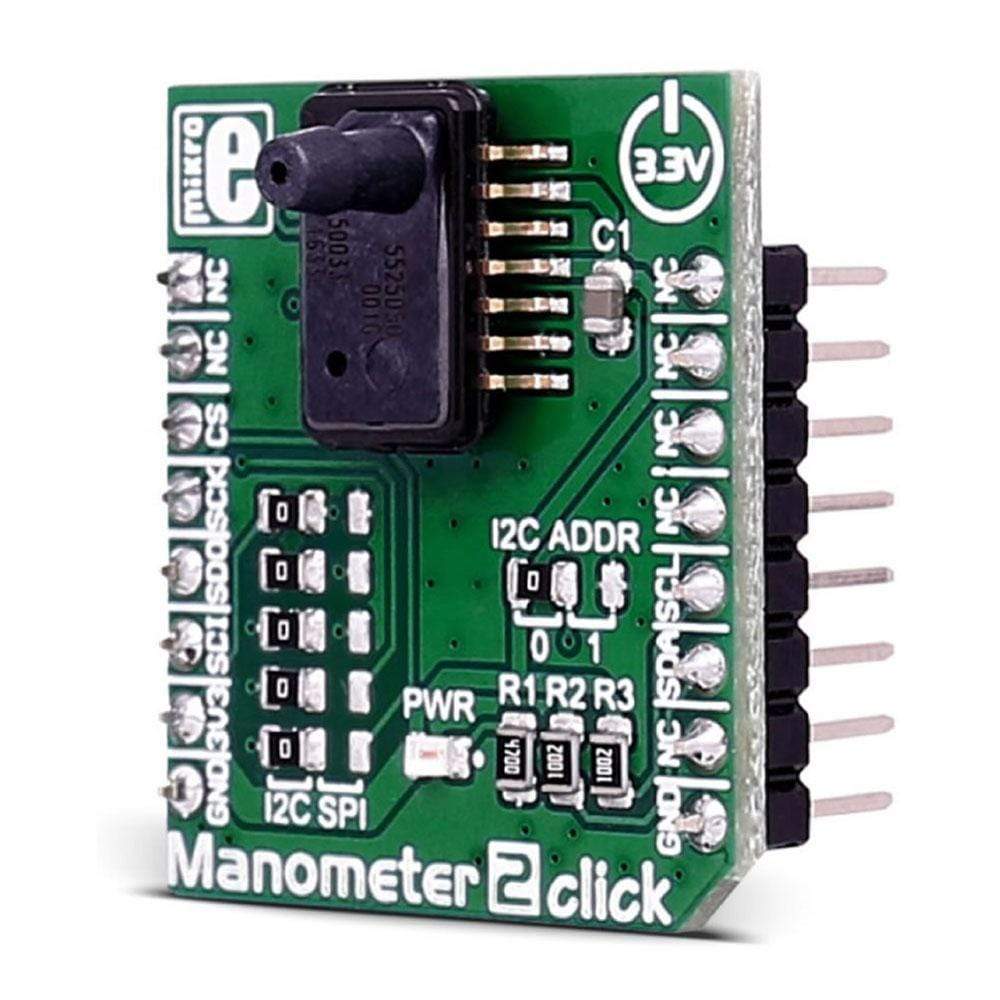 Mikroelektronika d.o.o. MIKROE-2550 Manometer 2 Click Board - The Debug Store UK