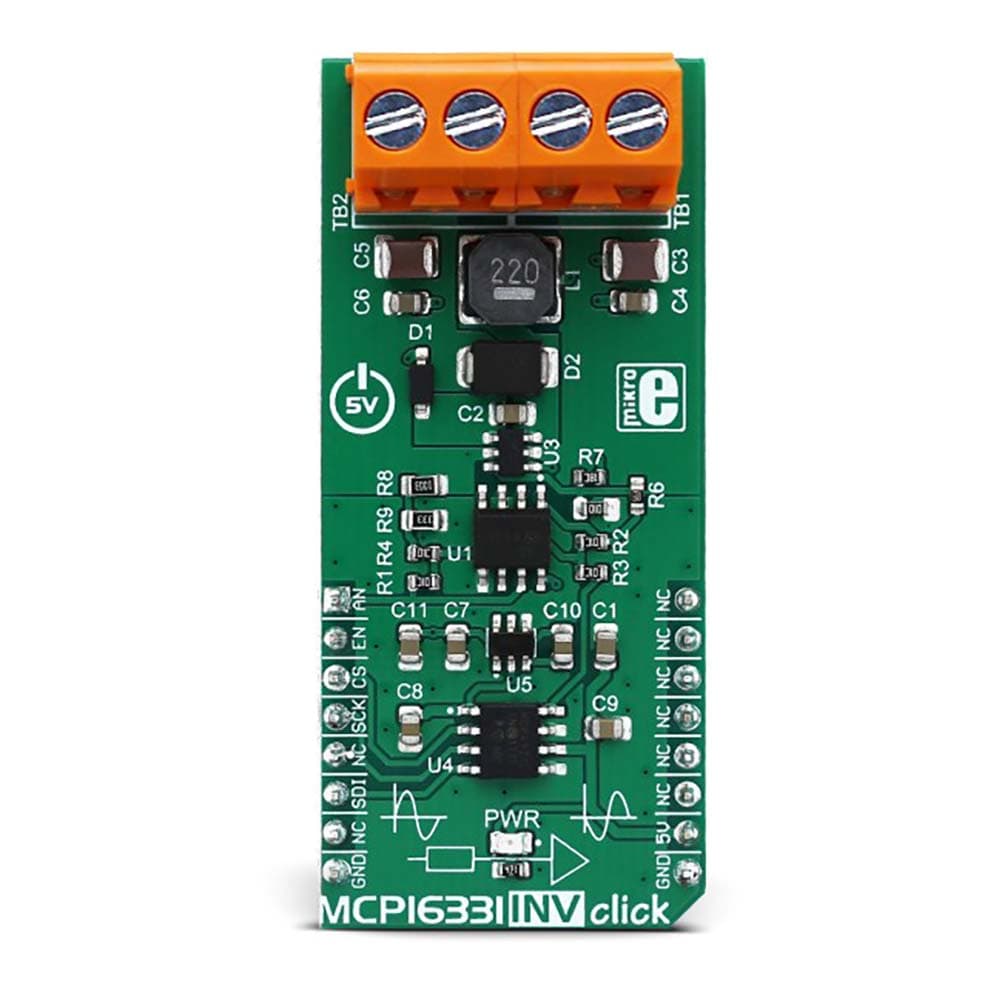 Mikroelektronika d.o.o. MIKROE-2917 MCP16331 INV Click Board - The Debug Store UK