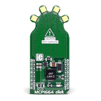 Mikroelektronika d.o.o. MIKROE-2548 MCP1664 Click Board - The Debug Store UK