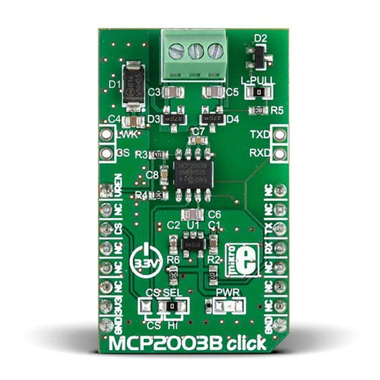 Mikroelektronika d.o.o. MIKROE-2227 MCP2003B Click Board - The Debug Store UK