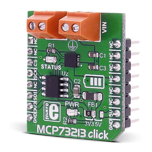 Mikroelektronika d.o.o. MIKROE-2858 MCP73871 Click Board - The Debug Store UK