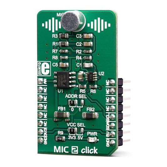 Mikroelektronika d.o.o. MIKROE-3445 MIC 2 Click Board - The Debug Store UK
