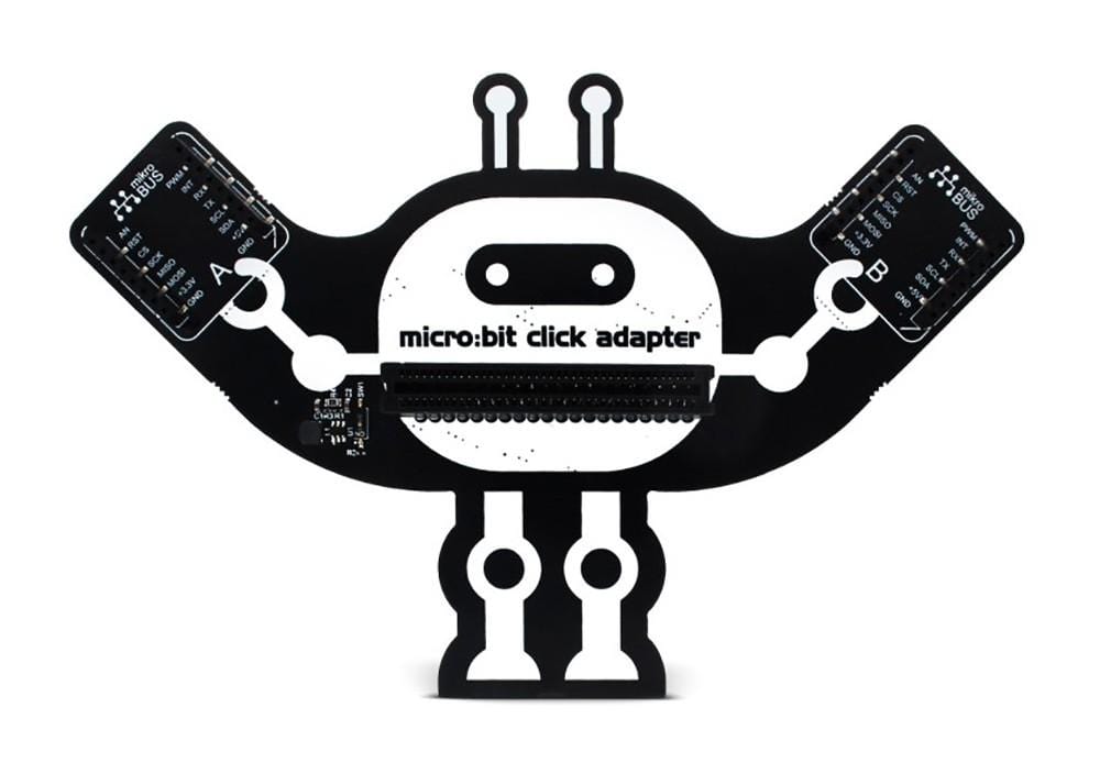Mikroelektronika d.o.o. MIKROE-2994 micro:bit Click Board Adapter - The Debug Store UK