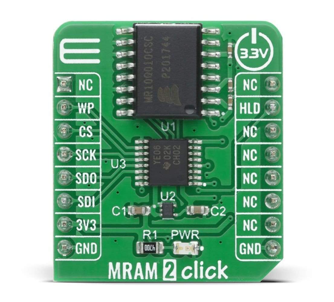 Mikroelektronika d.o.o. MIKROE-4232 MRAM 2 Click Board - The Debug Store UK
