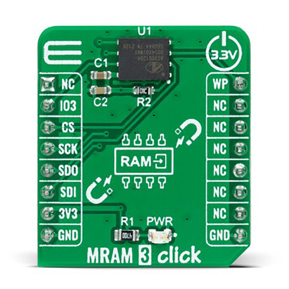 Mikroelektronika d.o.o. MIKROE-5191 MRAM 3 Click Board - The Debug Store UK