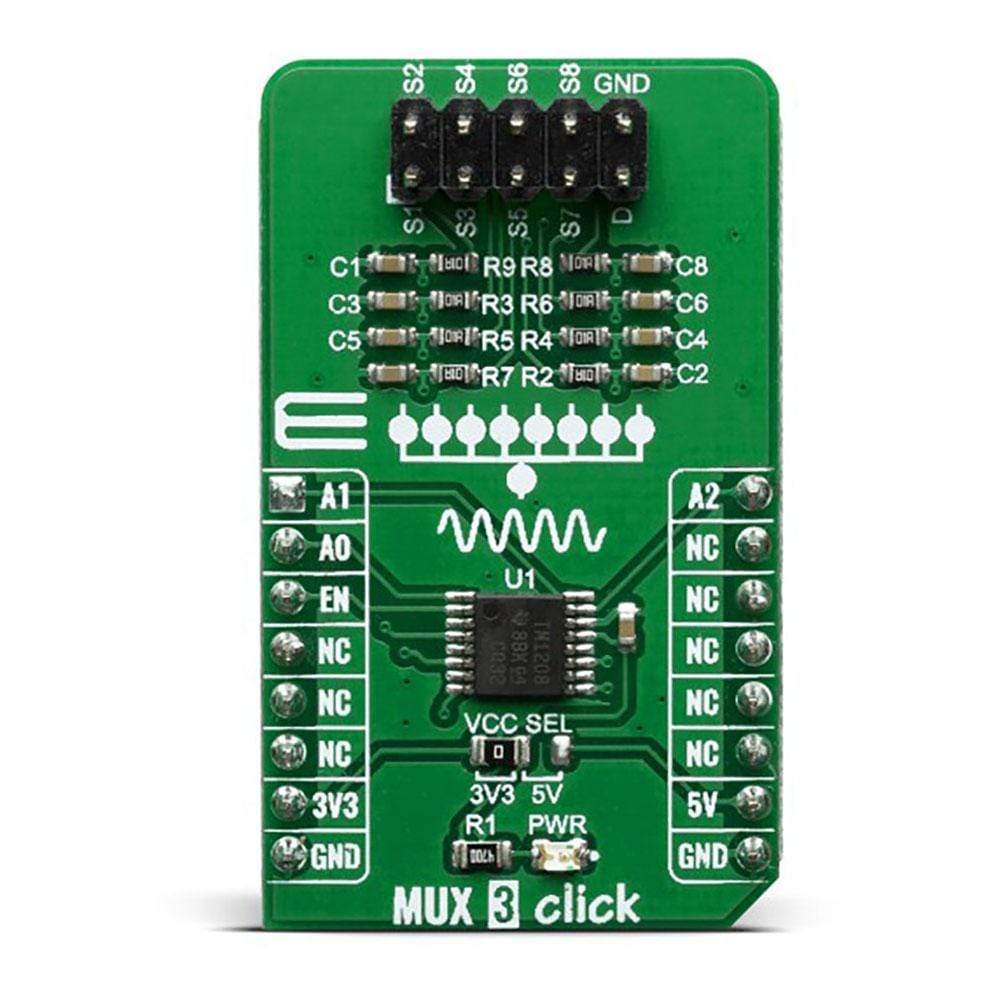 Mikroelektronika d.o.o. MIKROE-3916 MUX 3 Click Board - The Debug Store UK